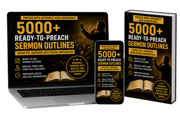 +5000 Sermon Outlines product mockup